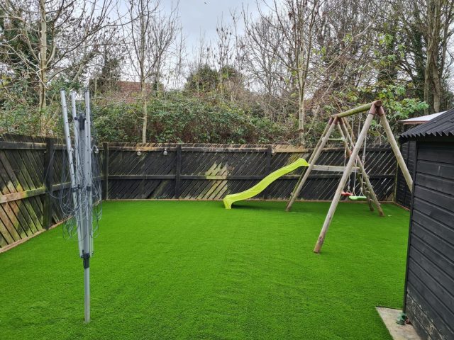 Back Garden Patio Replaced